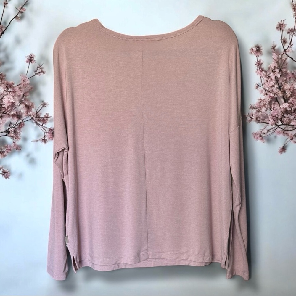 New UGG Pink Tee - Long Sleeve - Silky Ugg T-Shirt Top - Size Small - Color PCNY - Picture 8 of 15